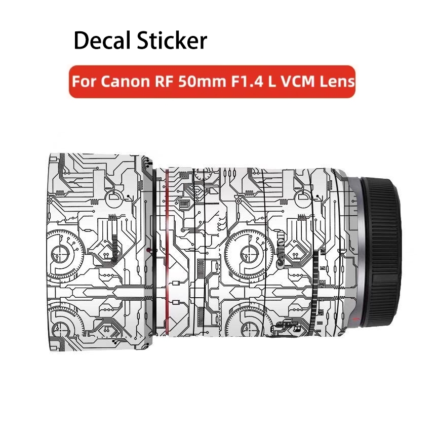 Decal Skin สําหรับ Canon RF50 F1.4L VCM เลนส์ฟิล์ม 50 1.4 ฝาครอบสําหรับ RF50 มม.F1.4 สติกเกอร์ป้องกั