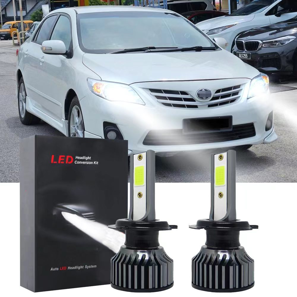 สําหรับ Toyota Altis E140 2006 2007-2012 2013 (โคมไฟหัว) (1 คู่) ไฟ LED ไฟหน้ารถ Auto Head light โคม