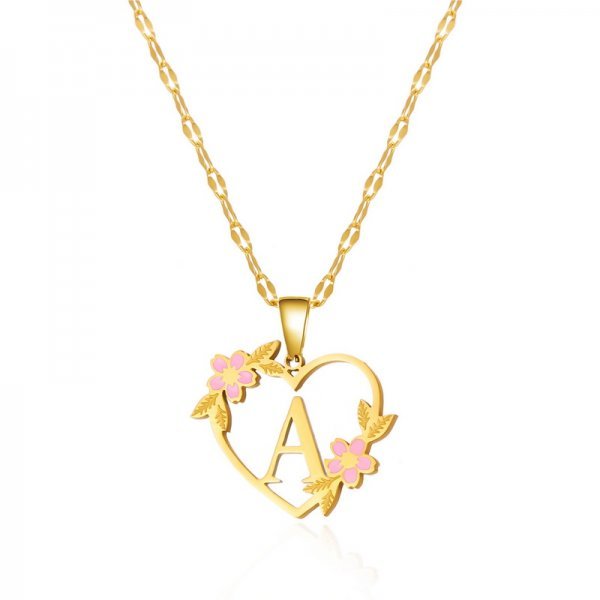 เครื่องประดับ สร้อยคอ ชุบทอง 18k จี้ตัวอักษรภาษาอังกฤษ A-Z เรืองแสงในที่มืด หรูหรา แฟชั่นสําหรับผู้ชาย และผู้หญิง