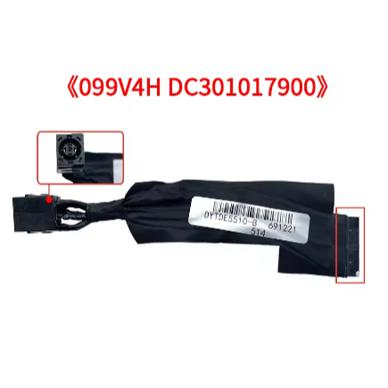DC Power Jack พร้อมสายสําหรับ Dell G15 5510 5511 5515 5520 5521 5525 7620 GDL55 Alienwar M15 R5 R6 R