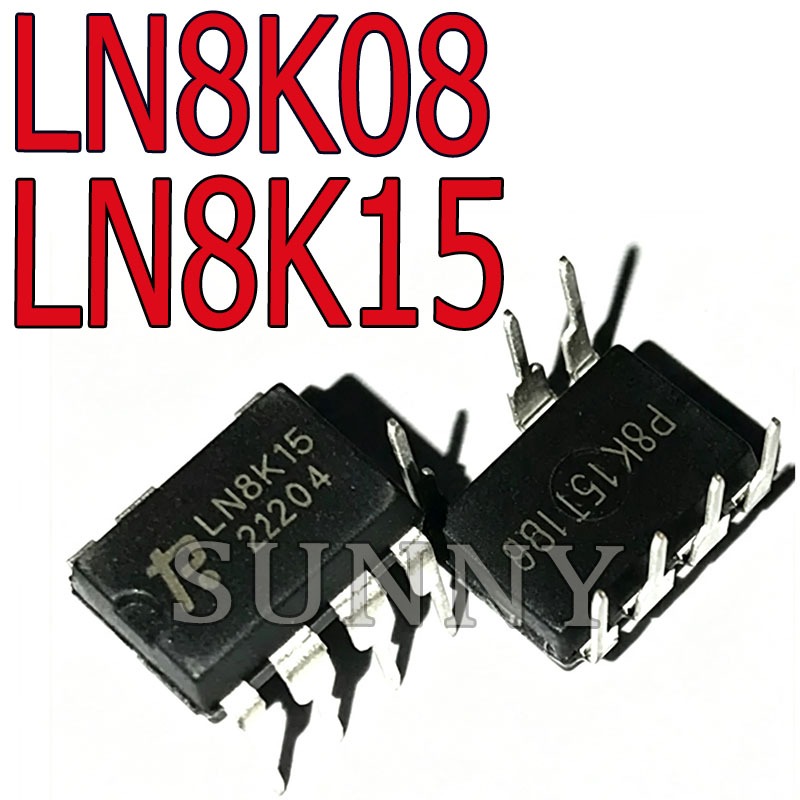 5 ~ 10PCS ยี่ห้อใหม่ LN8K15 LN8K08 ชิป IC แบบบูรณาการ In-Line DIP-7 Pins