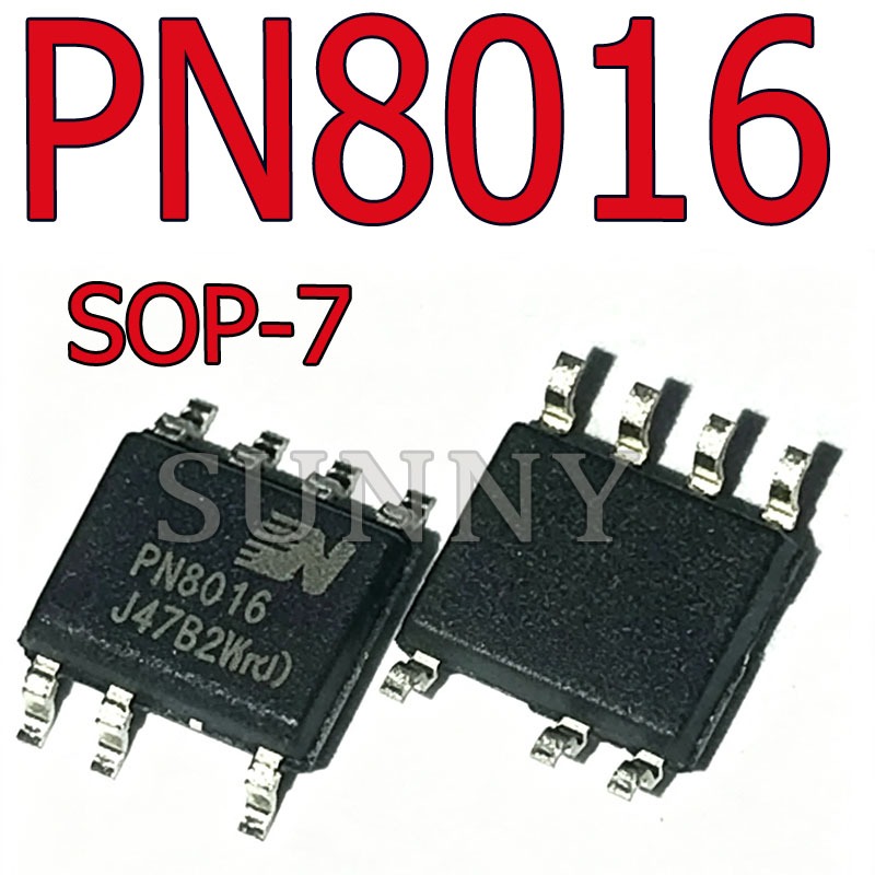 5 ~ 10PCS ยี่ห้อใหม่ PN8016SSC-R1B ผ้าไหมหน้าจอการพิมพ์ PN8016 Patch SOP7 Controller ic ชิป AC-DC