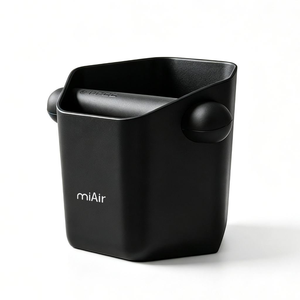 MiAir Coffee Knock Box 580ml ซิลิโคนลดเสียงรบกวน Grounds Collector Coffee Grounds Disposal Bin