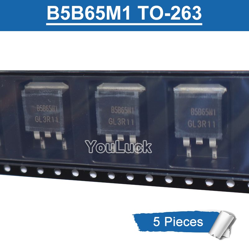 5 ชิ้น B5B65M1 TO-263 AOB5B65M1 5A/650V IGBT ทรานซิสเตอร์ใหม่