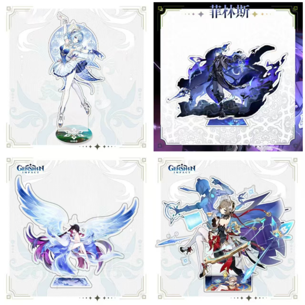 Genshin impact รูป Odette Colombina Sandrone ขาตั้งอะคริลิค Furina standee