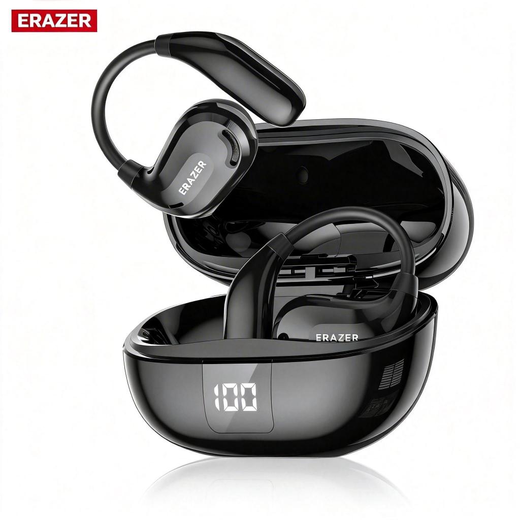 ERAZER XT66 PRO หูฟังไร้สาย AI เปิดหู น้ำหนักเบา แปลภาษา 135 ภาษาแบบเรียลไทม์ บลูทูธตอบสนองไว เสียง 