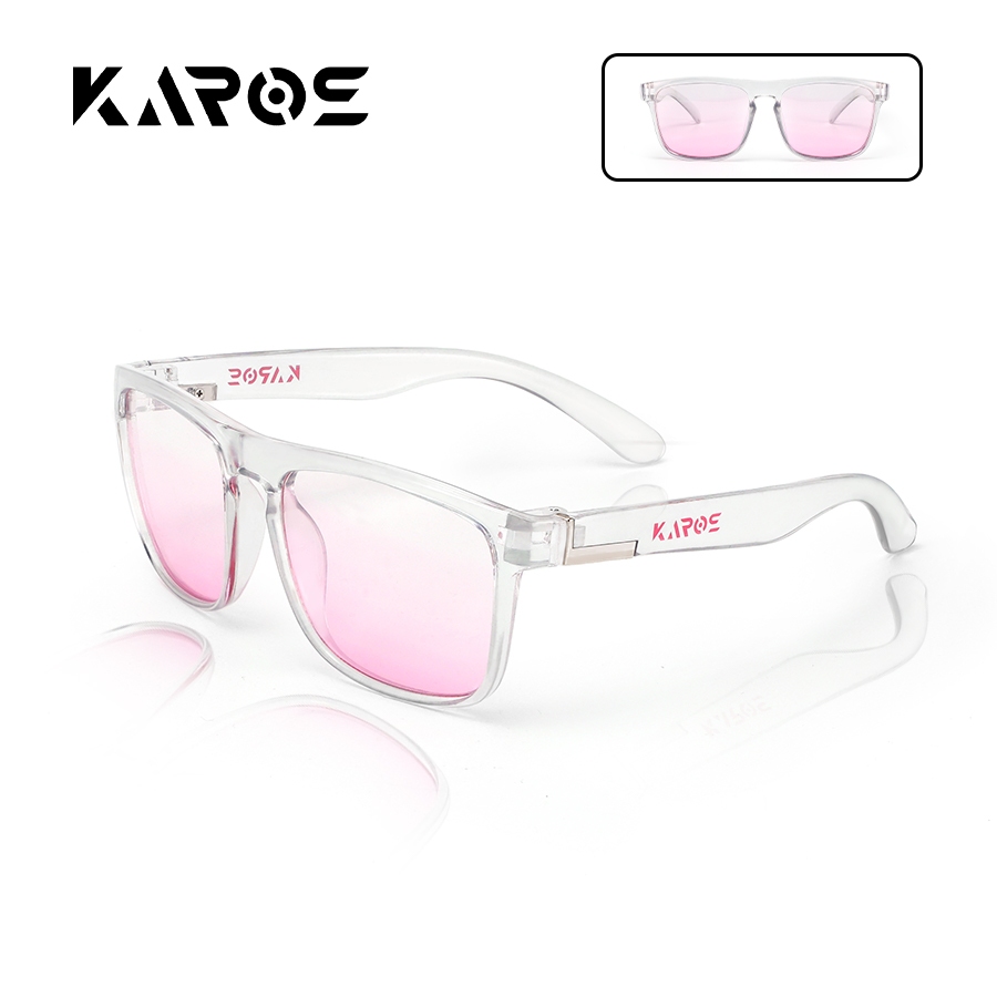 KAROS แว่นกันแดดขนาดใหญ่ UV400 Protection อินเทรนด์ Slimming Designer Shades สําหรับผู้หญิง
