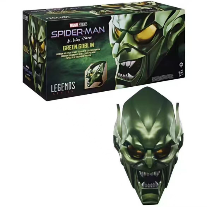Hasbro Marvel Legends Series Spider-Man: No Way Home Green Goblin Premium Roleplay Helmet