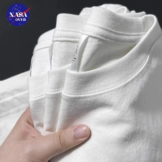 【พร้อมส่ง】🔥NASA ทรงโอเวอร์ไซส์ เสื้อยืด ใส่ได้ทั้งชายหญิง เสื้อ ผ้าฝ้ายแท้100%🐈‍⬛ลายแมวดำ คอกลม แขนสั้นYG1184