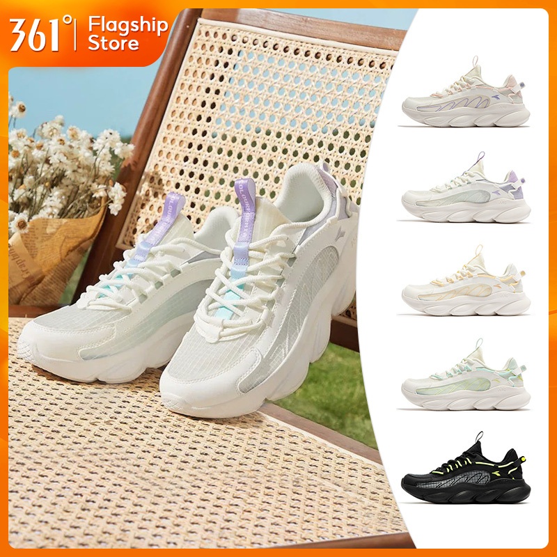 【361 Degrees】Enchanted SE | รองเท้าวิ่งผู้หญิง ดีไซน์เส้นด้ายลื่น ออกแบบเพื่อการซัพพอร์ตและลดแรงกระแ