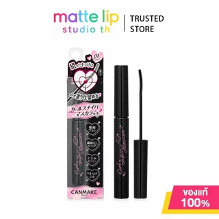 [ของแท้ 100%] Canmake Quick Lash Curler 3.4g: Canmake มาสคาร่าสูตรน้ําแวกซ์ กันเหงื่อ