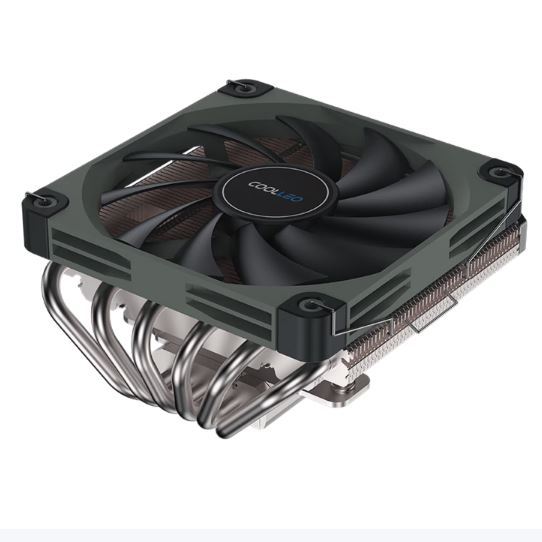 COOLLEO M67 CPU air cooler โปรไฟล์ต่ํา 6 ท่อความร้อนสําหรับเคส ITX PC
