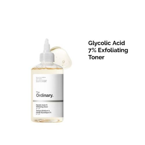 โทนเนอร์ผลัดเซลล์ผิว Glycolic Acid 7% Exfoliating Toner 240mll - ลดสิวเสี้ยน กระชับรูขุมขน กระจ่างใส ลดรอยดำ