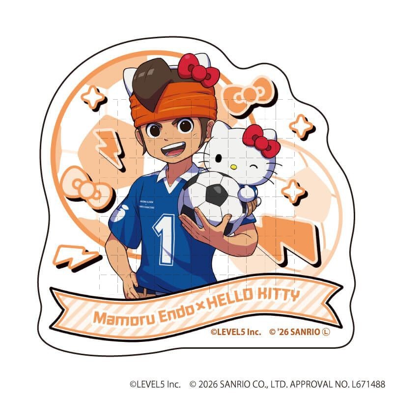 Inazuma Eleven Victory Road Collaboration ขาตั้งอะคริลิคพวงกุญแจรูปอะนิเมะ Key Holder