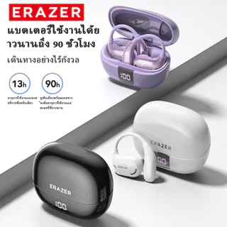 ERAZER XT66 PRO หูฟังไร้สายบลูทูธ 5.4 IPX5 กันน้ำ หูฟังการแปลอัจฉริยะ AI 135 ภาษา เปิดหูฟัง HD Call กีฬาชุดหูฟังพร้อมไมโครโฟน ใช้กับ IOS Android