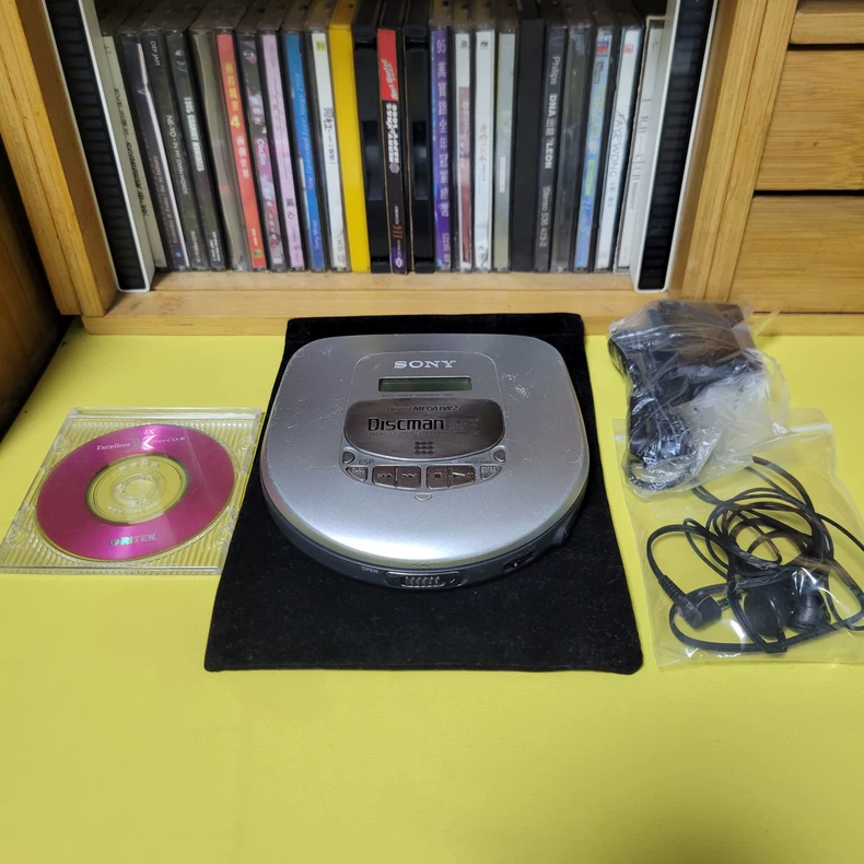 Sony Discman D-475 Portable CD Player – เสียงเยี่ยม รองรับหลายดิส #VintageAudio #CDPlayer #Sony
