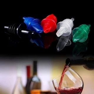 Z&P 10PCS ฟรี-Flow ขวดเหล้า Pourer ขวดพลาสติก Pourer Liquor Pour Spouts Bar อุปกรณ์ไวน์ COD
