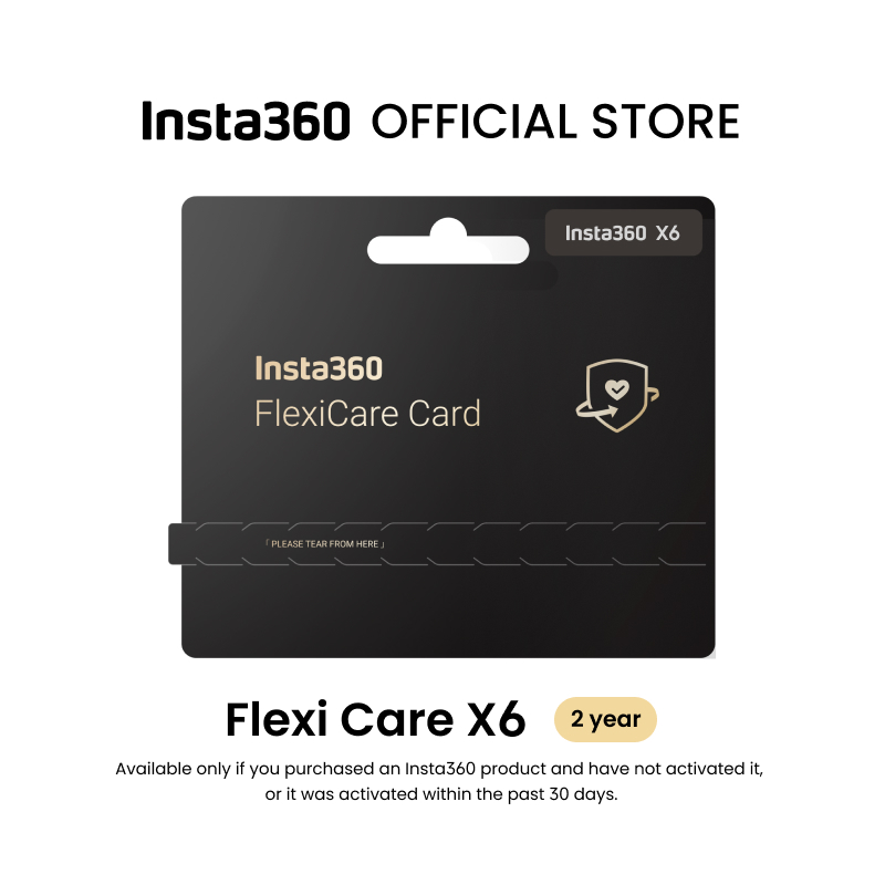 Insta360 Flexi Care การ์ดทางกายภาพแผน 2 ปีสําหรับ X6