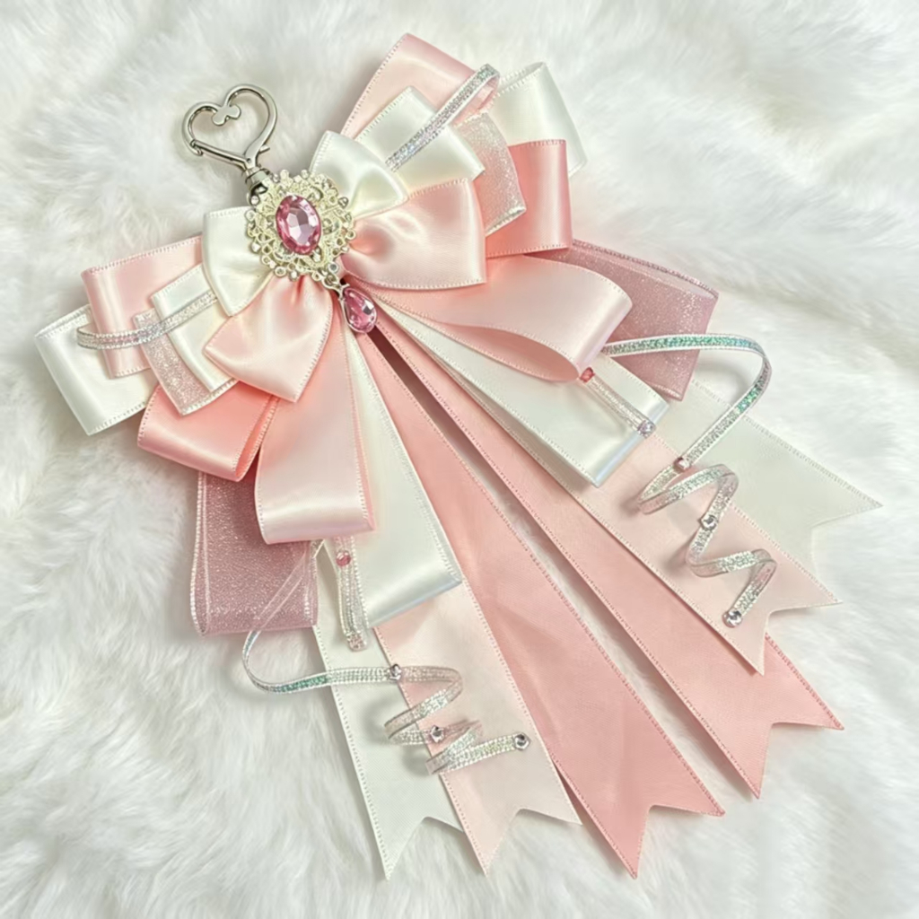 [พร้อมส่ง] Se.W Itabag ตกแต่งกระเป๋าอุปกรณ์เสริม HotSale in-stock ins-style เชียร์สติ๊กริบบิ้นโบว์กระเป๋าตกแต่ง ita กระเป๋าอุปกรณ์เสริม DIY วัสดุเครื่องประดับผม pin ของขวัญ