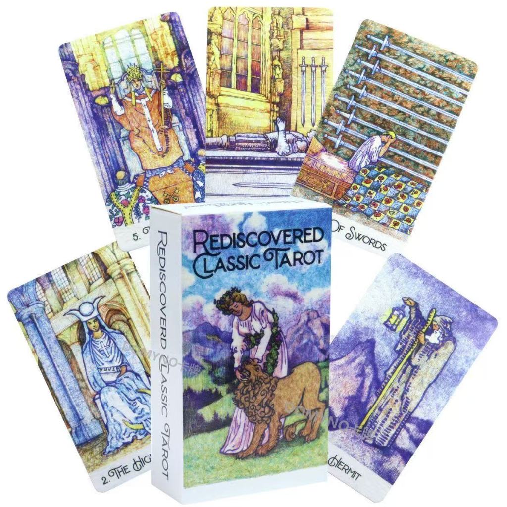 10.3 X6CM Rediscovered Classic Tarot Card English Board Game Card Game Rediscovered Classic