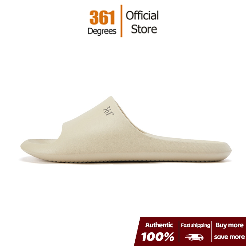 361 Degrees Feather Fly EVA รองเท้าแตะ นุ่ม กันลื่น สำหรับใช้ในบ้านและกลางแจ้ง สำหรับผู้ชายและผู้หญิง
