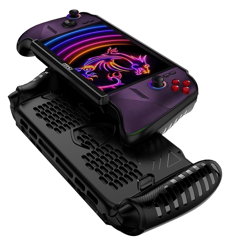 เคสป้องกันมือถือสําหรับเล่นเกม – เคส TPU พร้อมอุปกรณ์เสริมขาตั้งสําหรับ MSI Claw 8 EX AI+