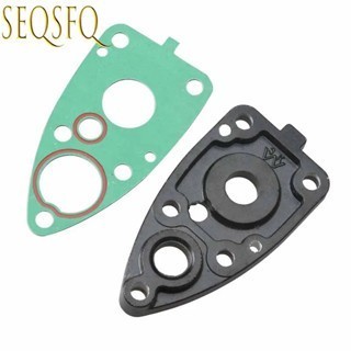 6E0-45321 ปั๊มน้ําอลูมิเนียมแผ่นชุด 6E0-45315 ปะเก็นสําหรับ Yamaha Outboard มอเตอร์ 2 จังหวะ 4HP 5HP