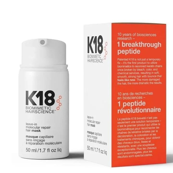 สําหรับ K18 Professional Leave-In Molecular Repair Hair Mask 50ml