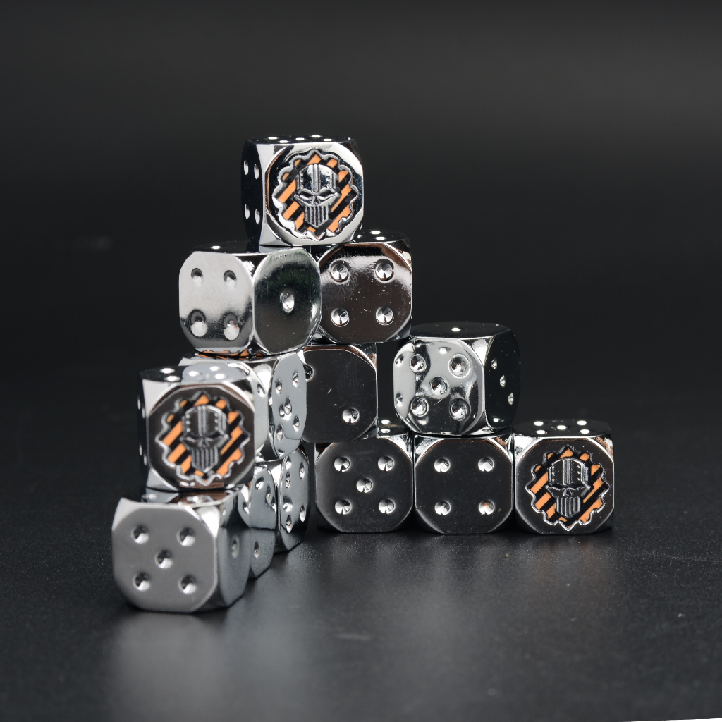 ฮาร์ดแวร์ Dice Warhammer Dice Iron Warriors Iron Warriors Iron Warriors Dice