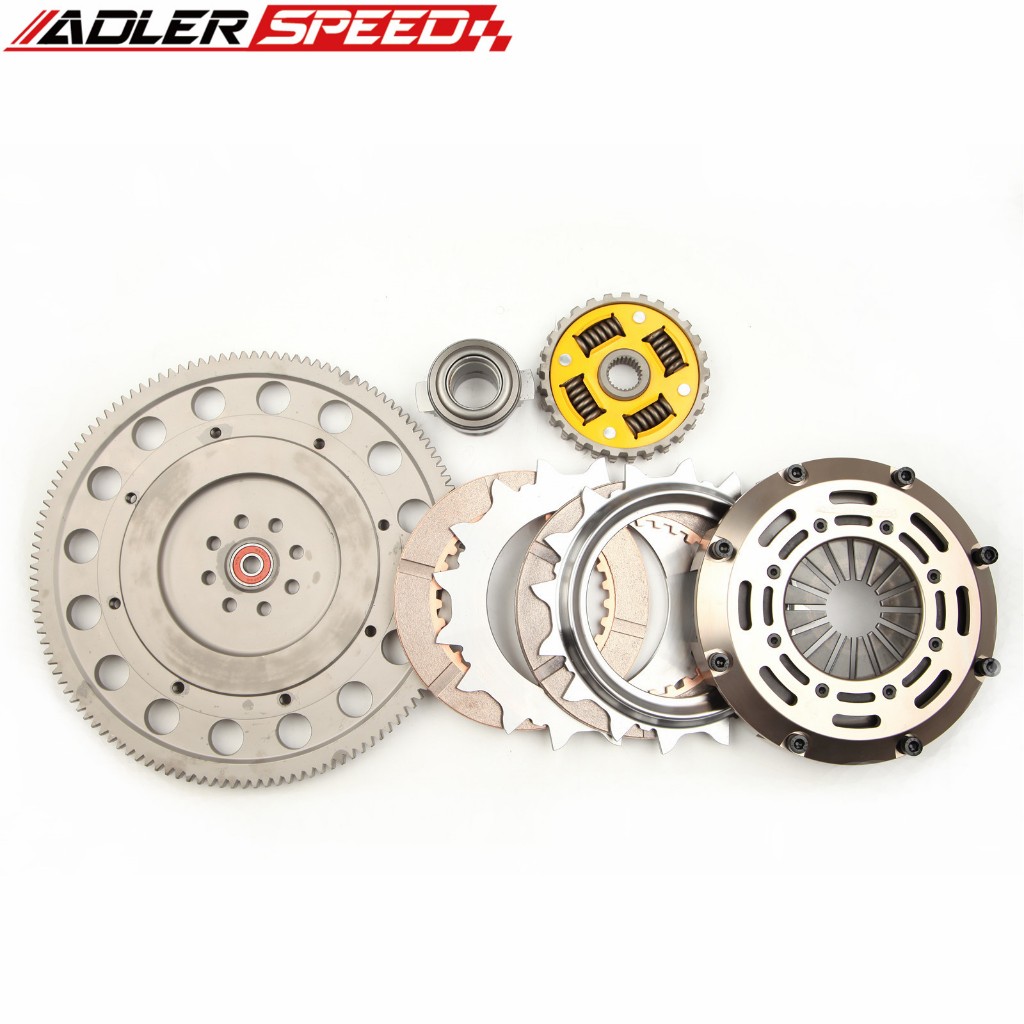 ADLERSPEED Racing/Street Sprung คลัทช์ Twin Disc Kit สําหรับ 13-19 SCION FR-S SUBARU BR-Z FT86 GT86
