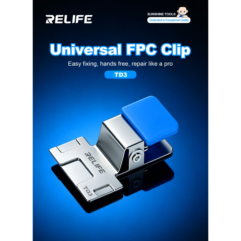 TD3 มัลติฟังก์ชั่น Universal FPC Test Probe คลิปเชื่อมต่ออย่างรวดเร็วยืดหยุ่น FPC Cable Clamp สําหรับโทรศัพท์มือถือ PCB Circuit Board การทดสอบการบํารุงรักษา