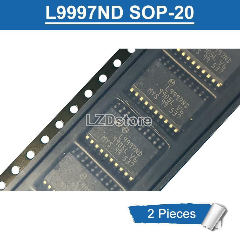 2 ชิ้น L9997ND SOP-20 L9997ND013TR Dual ครึ่งสะพานไดร์เวอร์ชิป IC ใหม่