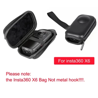 กระเป๋าถือสําหรับ Insta360 X6 X5 X4 Air X4Air X3 Storage Case Anti-scratch แบบพกพาสําหรับ Insta360X6 Insta 360X5 X4 Action กล้องอุปกรณ์เสริม