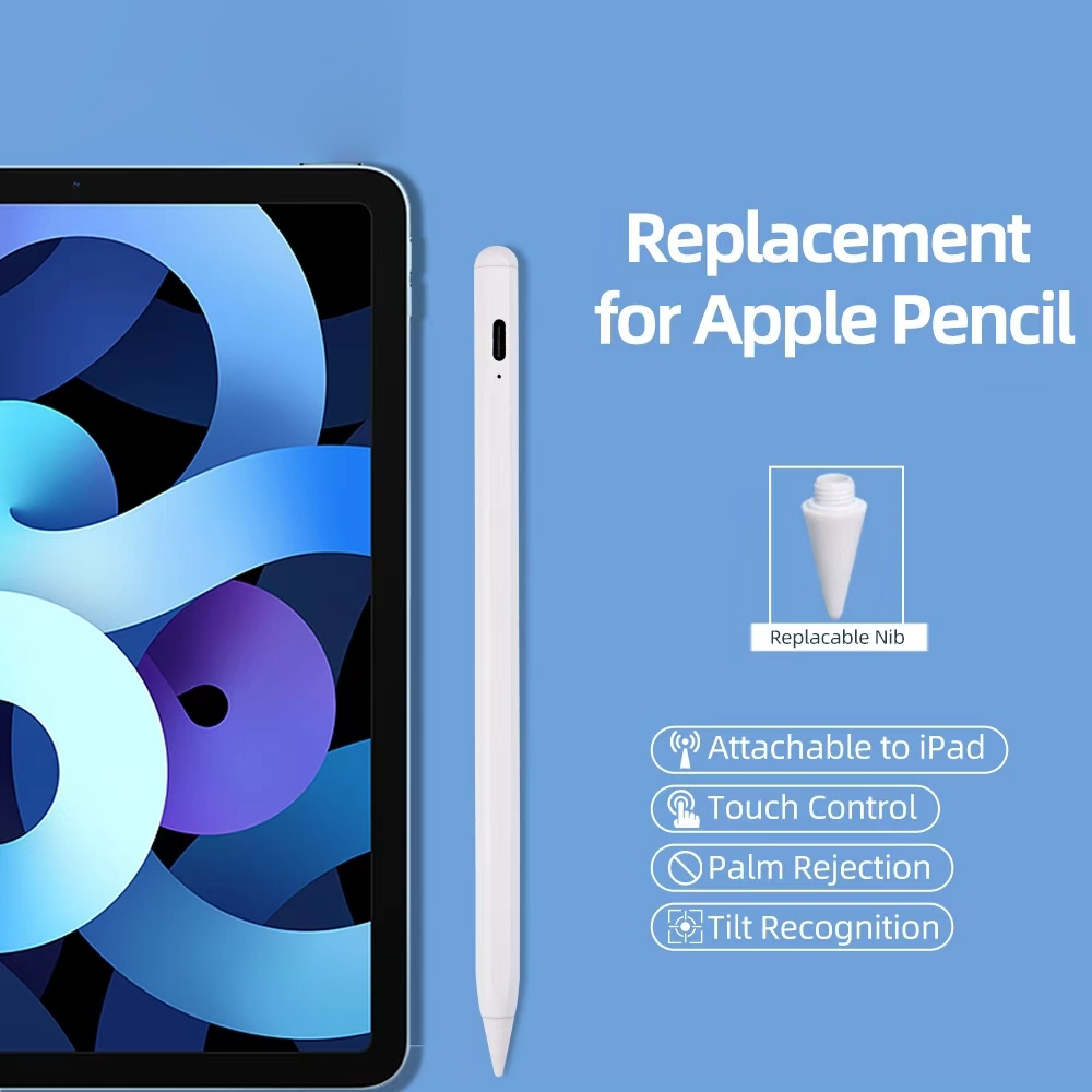 G10 สไตลัสแม่เหล็กสำหรับ iPad สัมผัสปาล์มปฏิเสธการรับรู้เอียง ปากกาไอแพด ปากกาทัชสกรีน
