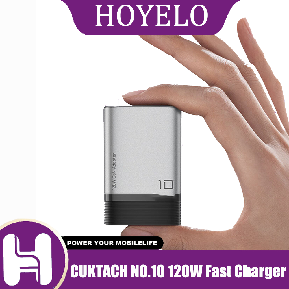 CUKTACH NO.10 120W Fast Charger Super Power Charging Mini GaN Charger