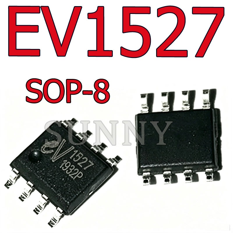 5 ~ 10PCS ยี่ห้อใหม่ EV1527 HS1527 AIP1527 SOP8 ชิปถอดรหัสไร้สาย 13V สี่ปุ่ม