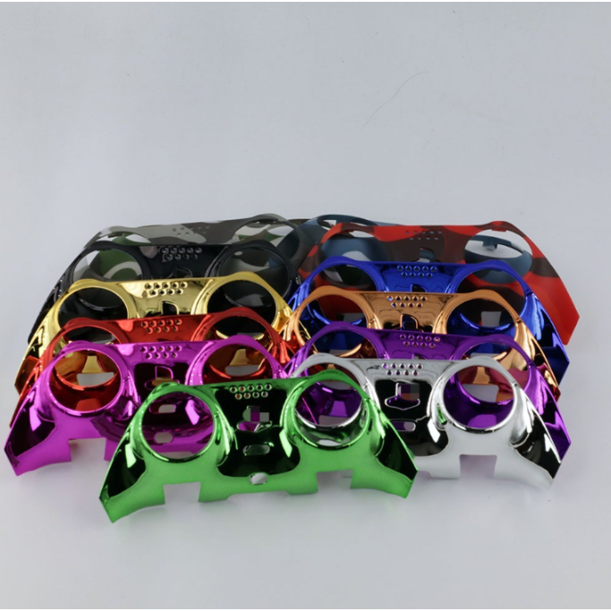เปลี่ยนแถบตกแต่ง Faceplate Skin Case Cover Shell DIY Mod อุปกรณ์ตกแต่งใช้งานร่วมกับ PS5 DualSense Ed