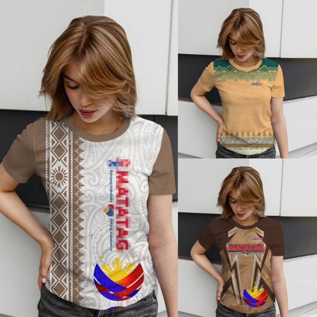 2025 Mocha Mousse เสื้อยืดครูหญิง Sublimated Unisex เครื่องแบบครู Casual Top ฤดูร้อน W