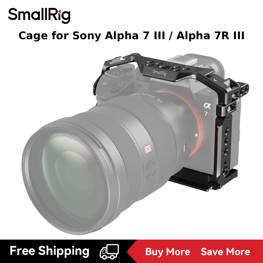SmallRig A7RIII / A7III / A7M3 กล้องสําหรับ Sony A7RIII / A7III / A7M3 (ILCE-7RM3 / A7R Mark III), w