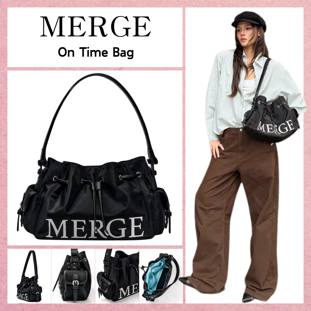 ของแท้ MERGE On Time bag, Merge A Day Bag Nylon Edition In Large ยังไม่แกะกล่อง