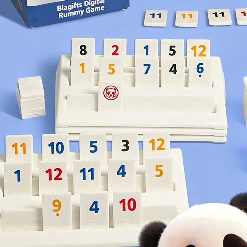 เกมRummy Family Party Table Board Game Parent-Child Interactive Educational Puzzleของเล่นสําหรับเด็ก