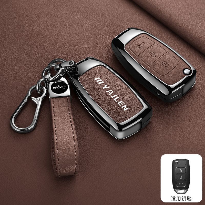 ฝาครอบกุญแจรถสําหรับ KD‐NA28 A28 3 ปุ่มดัดแปลง Flip Remote Fob Protector, ฝาครอบเท่านั้น, ไม่มี KEY 