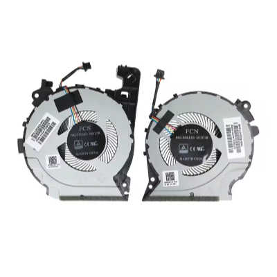 พัดลมระบายความร้อน CPU ใหม่ L20335-001 GPU Cooler พัดลม L20334-001 ชุดสําหรับ HP 15-CX 15T-CX 15-CX0
