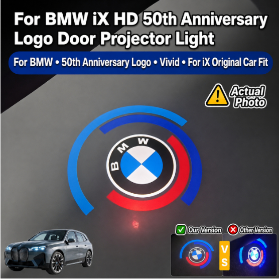 [ONE KEEP Ready Stock] เหมาะสําหรับ BMW iX ไฟต้อนรับพื้นสี่ประตู IX40/IX50 ไฟตั้งพื้นสี่ประตู ไฟต้อน
