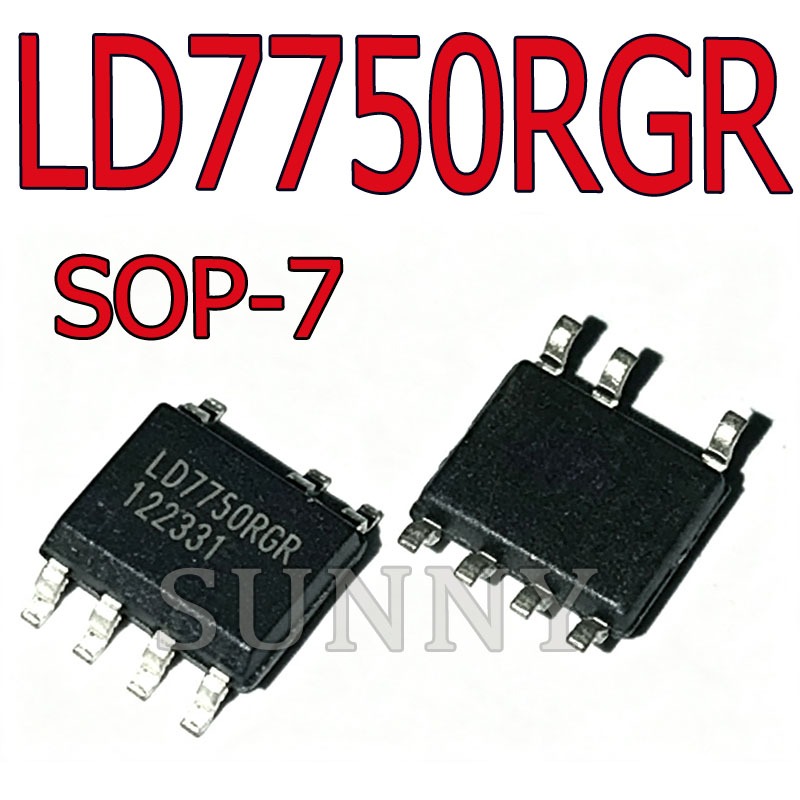 5 ~ 10PCS ยี่ห้อใหม่ LD7750RGR LD7750 SOP7 Patch 7 Pin LCD Power Management ชิป IC
