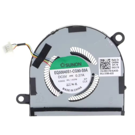 เปลี่ยนพัดลมระบายความร้อน CPU สําหรับ Dell Latitude 7400 910 2-in-1 09D1T8 9D1T8 DC28000M3SL EG50040