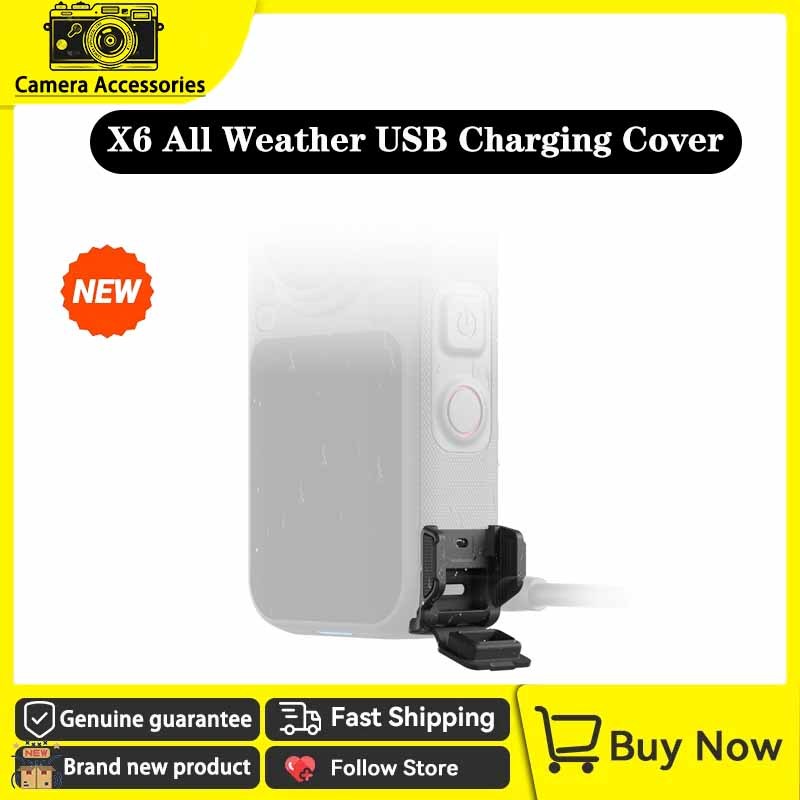 【New Original】insta360 X6 All Weather USB Charging Cover for X6 Camera Accessories