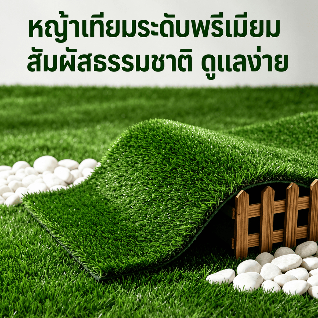 สนามหญ้าเทียม 1.5 ซม. สนามหญ้าจําลอง สีเขียว เหมาะสําหรับสวน ระเบียง ระเบียง เทอเรส สนามเด็กเล่น และตกแต่งกลางแจ้ง