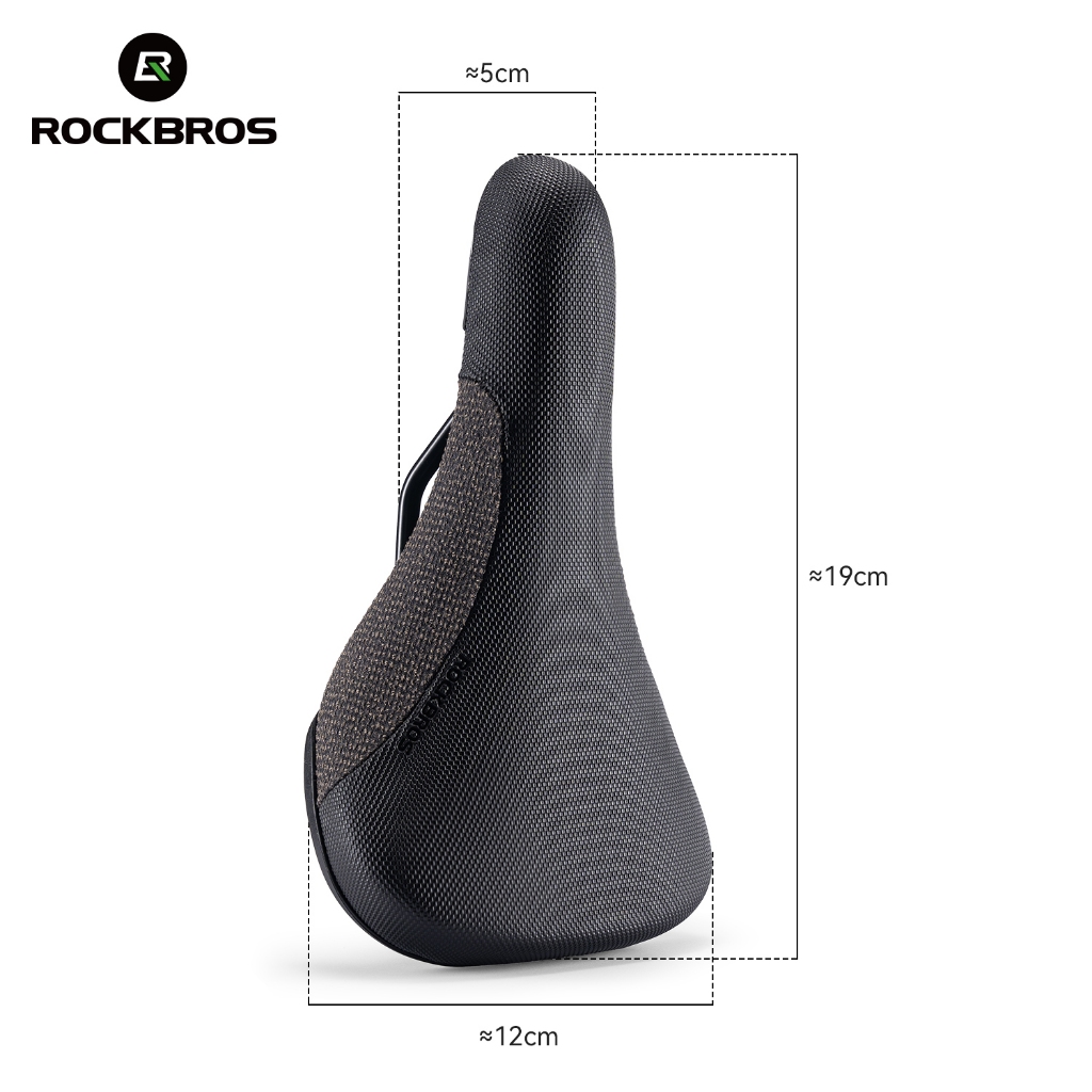【พร้อมส่ง】ROCKBROS อานจักรยานสำหรับเด็กและวัยรุ่น ทรงสั้นหน้าแคบ กันลื่น ทนการสึกหรอ รางเหล็กคาร์บอนสูง สำหรับ MTB BMX — صورة 2