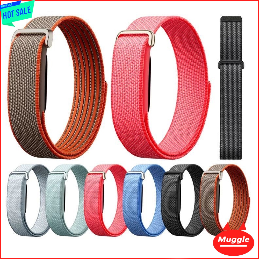 สายนาฬิกา Google Fitbit Air สายนาฬิกาผ้าใบไนลอน สายรัดข้อมือ Google Fitbit Air
